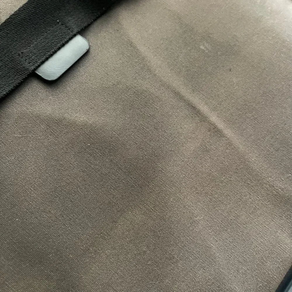 SOLO New York Hamish Briefcase Laptop Tablet Bag Brown Canvas & Leather